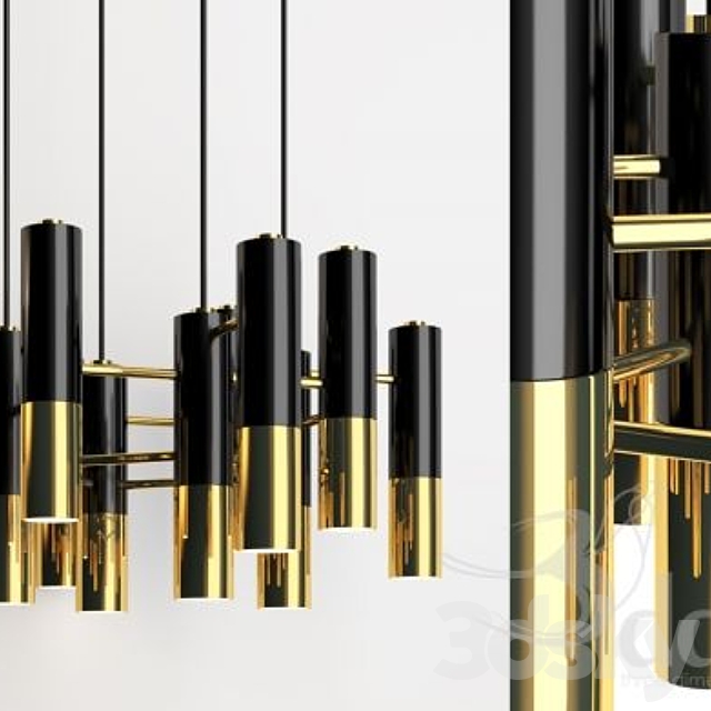 Delightfull – Ike Suspension light 3DS Max Model - thumbnail 1