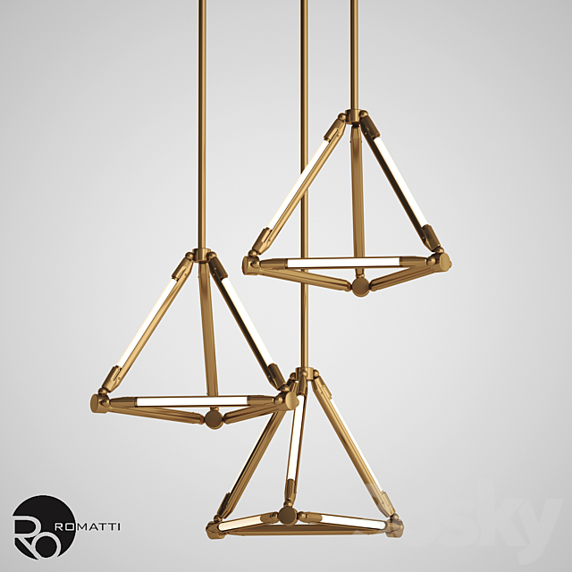 Designer lamp G2070 Romatti 3DSMax File - thumbnail 1