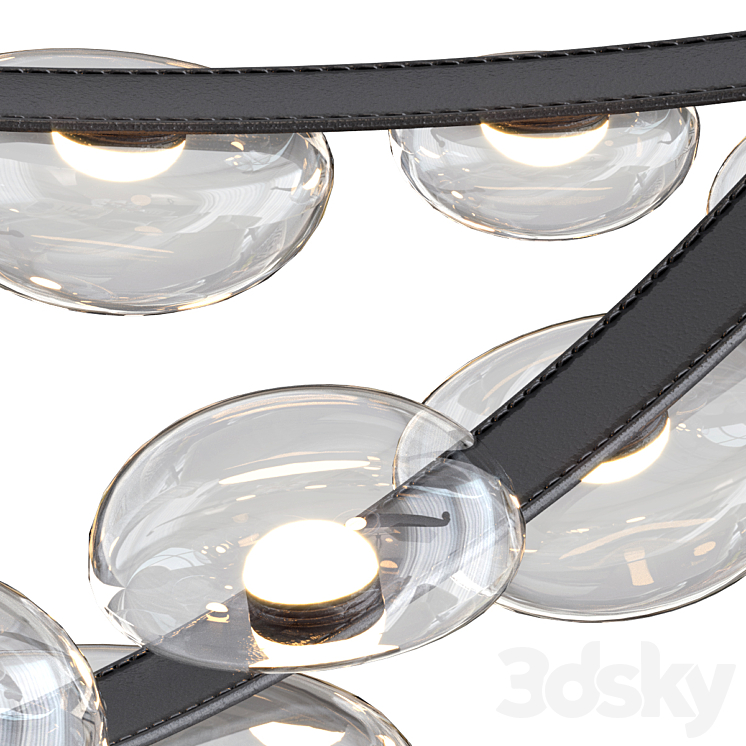 DEW DROPS LED pendant by Bomma 3DS Max Model - thumbnail 2