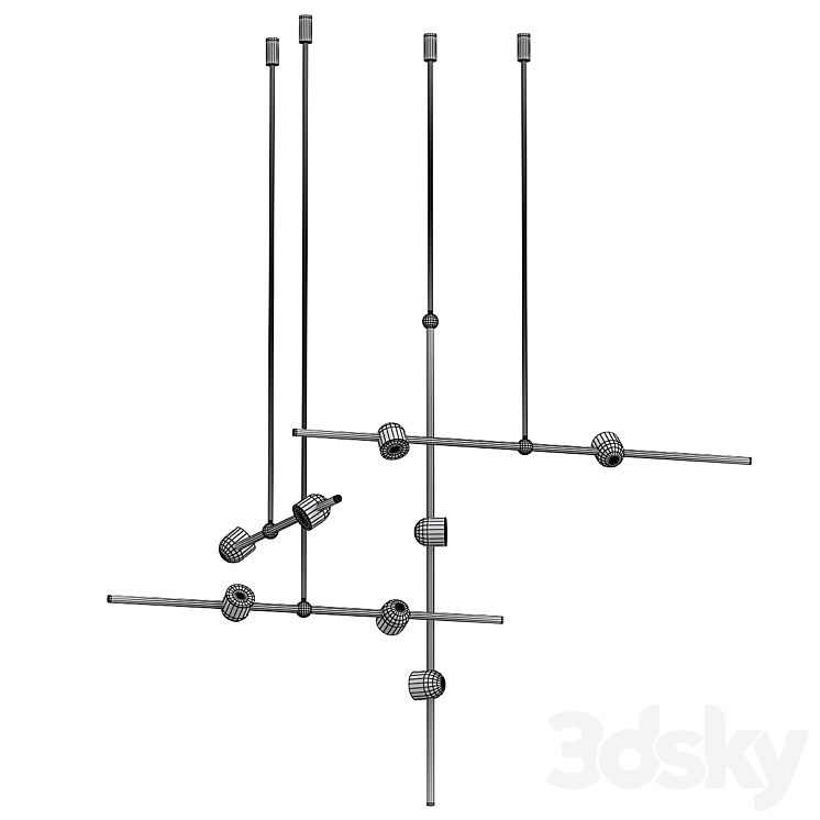 Dia Straight Config-2 3DS Max Model - thumbnail 2