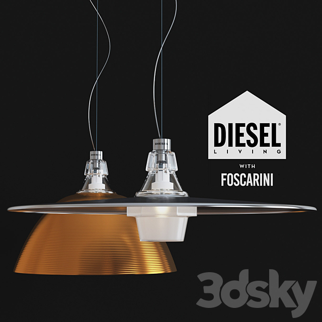 Diesel with foscarini _ Crash & bell 3DSMax File - thumbnail 1