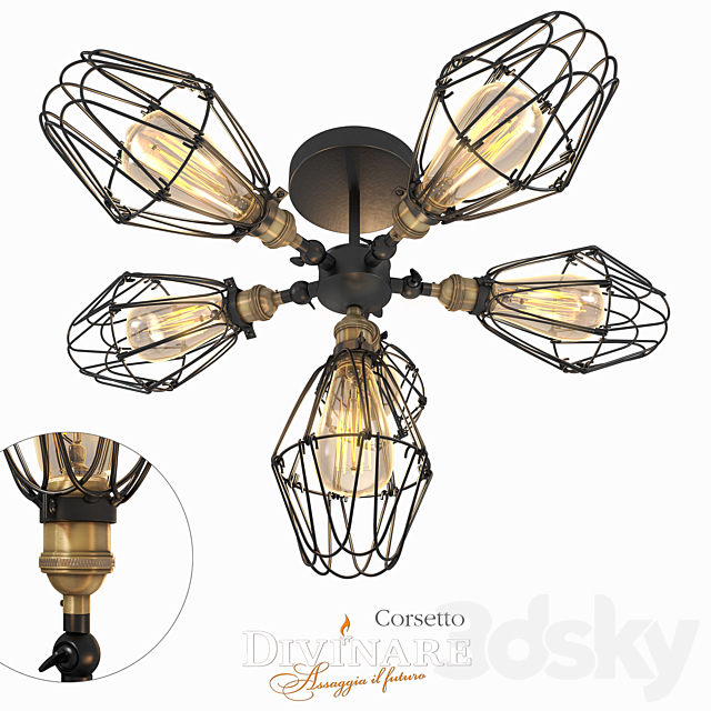 Divinare – Corsetto – set of fixtures. 3DSMax File - thumbnail 1