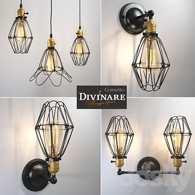 Divinare – Corsetto – set of fixtures. 3DSMax File - thumbnail 2