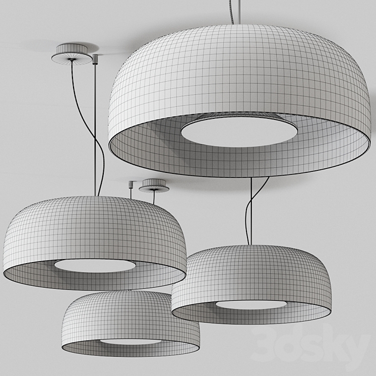 Djembé 100 by Marset Pendant lamp 3DS Max Model - thumbnail 2