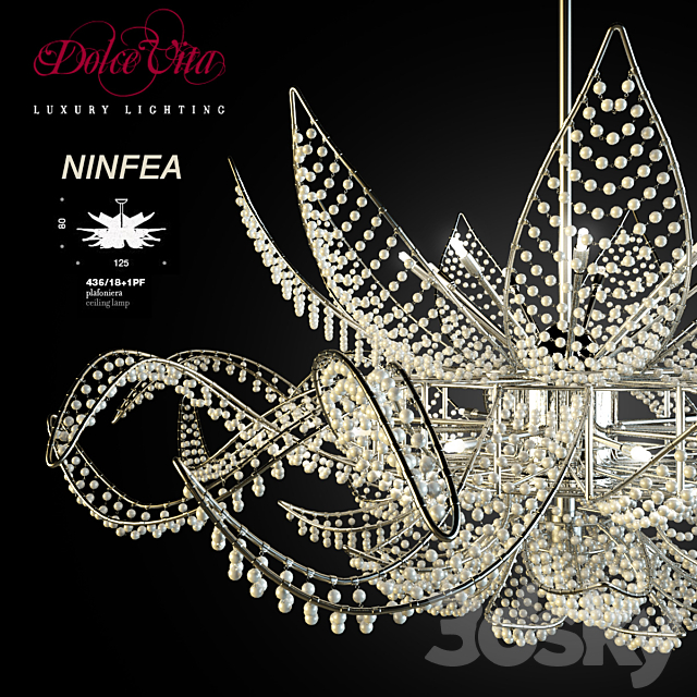 DolceVita_Ninfea_436 _ 18 + 1PF 3DSMax File - thumbnail 1