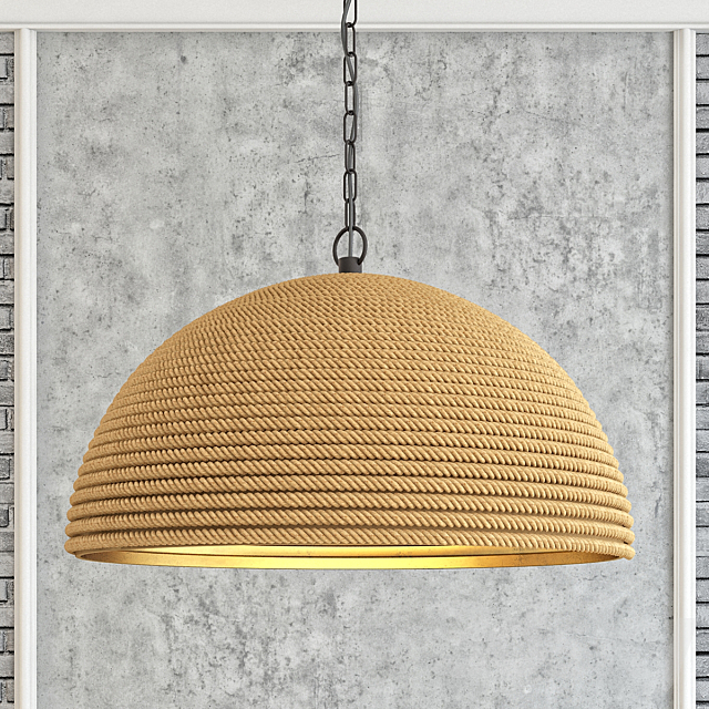 Dome rope chandelier 3DSMax File - thumbnail 2