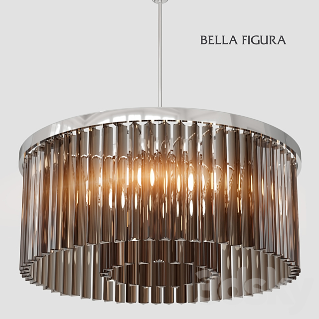 DOUBLE DRUM CEILING LIGHTS (vray + corona) 3DSMax File - thumbnail 1