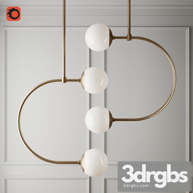 Droplight nordic globle hanglamp - thumbnail 1