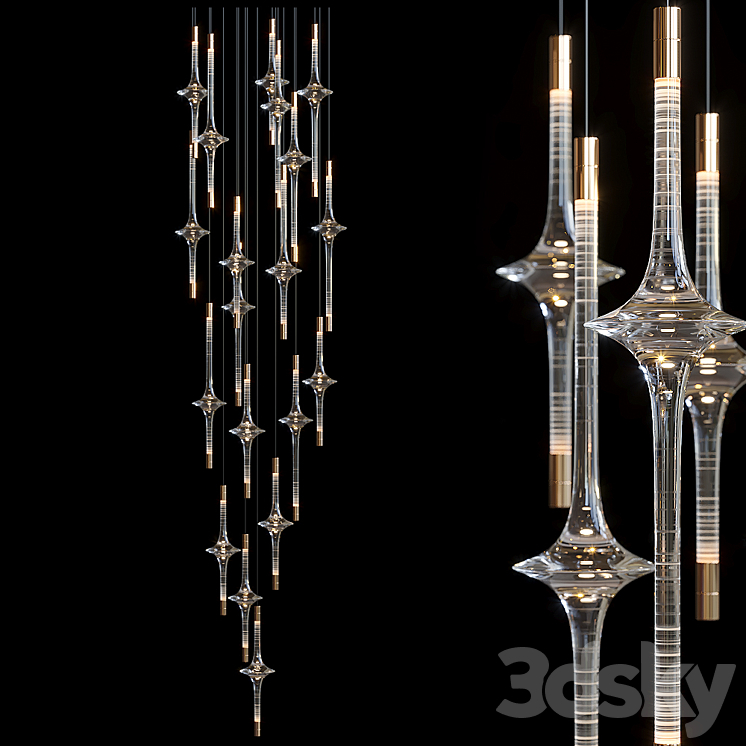 Droplight – Vargov Design 3DS Max Model - thumbnail 1