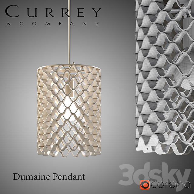 DUMAINE PENDANT 3DSMax File - thumbnail 1