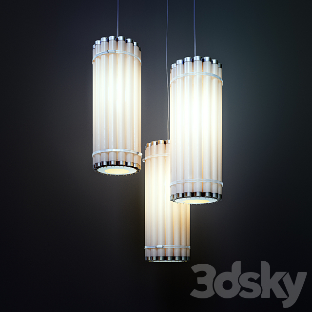 Eco lamp Vertical Tube 3DSMax File - thumbnail 1