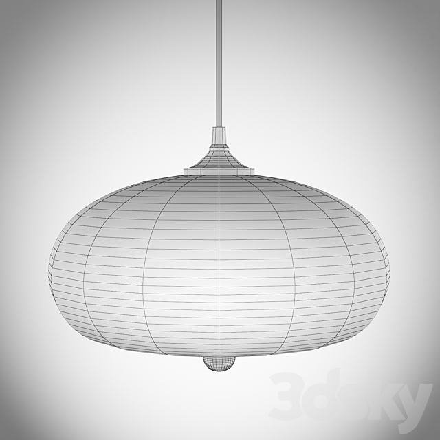 Edison Aurora Pendant Light 3DS Max Model - thumbnail 2