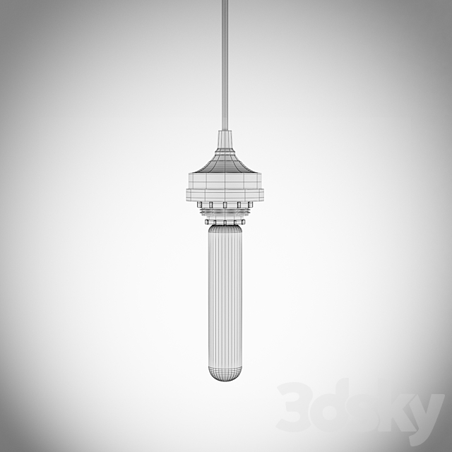 Edison Aurora Pendant Light 3DS Max Model - thumbnail 3