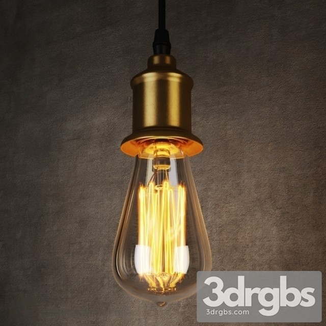 Edison Light 01 3dsmax Download - thumbnail 1