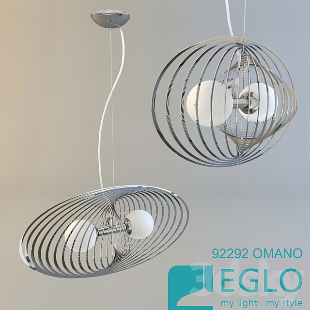 Eglo 92292 omano 3ds Max - thumbnail 1