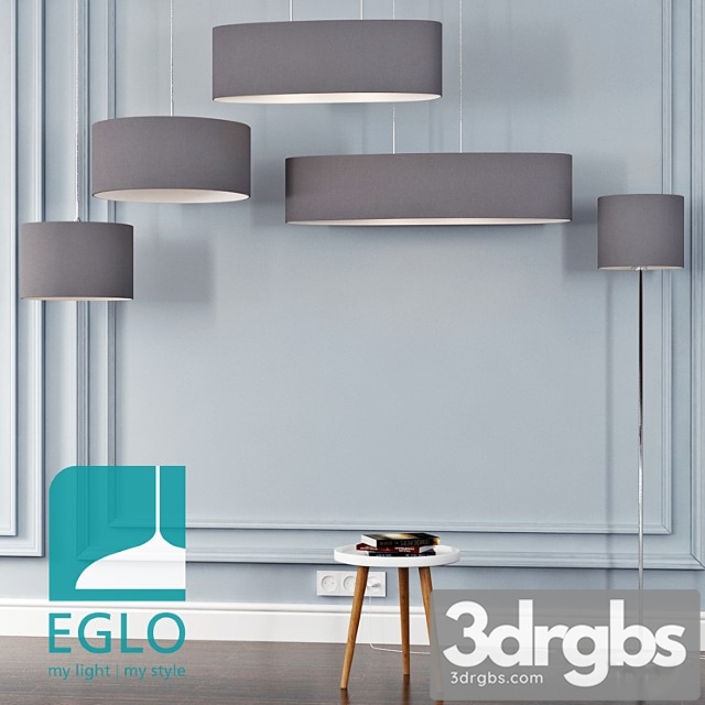 Eglo pasteri set 2 3dsmax Download - thumbnail 1