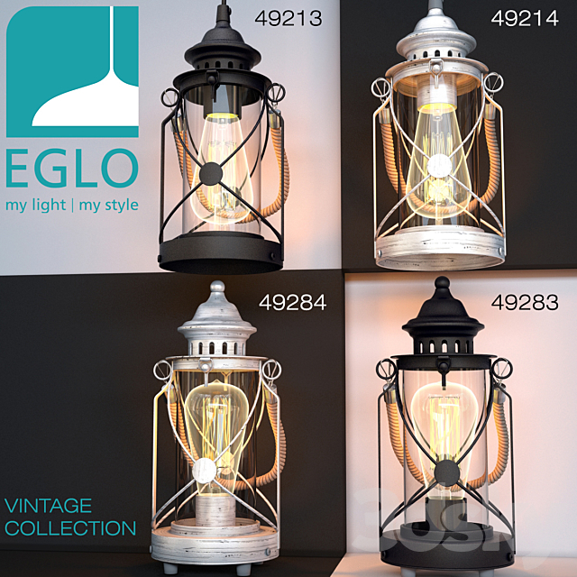 Eglo Vintage 3DS Max Model - thumbnail 1