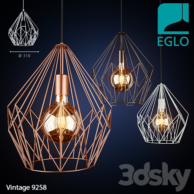 Eglo Vintage 9258 3DSMax File - thumbnail 1