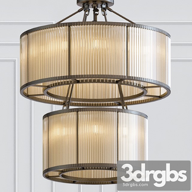 Eichholtz bernardi chandelier 3dsmax Download - thumbnail 1