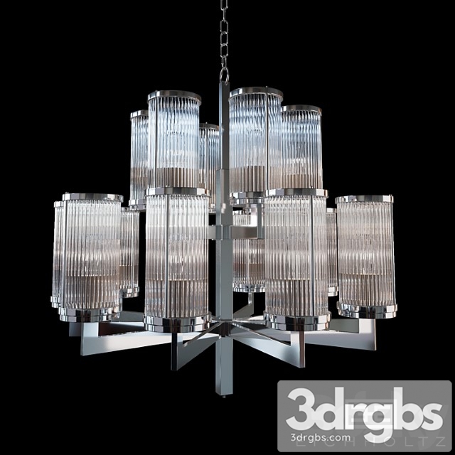 Eichholtz chandelier claridges 3dsmax Download - thumbnail 1