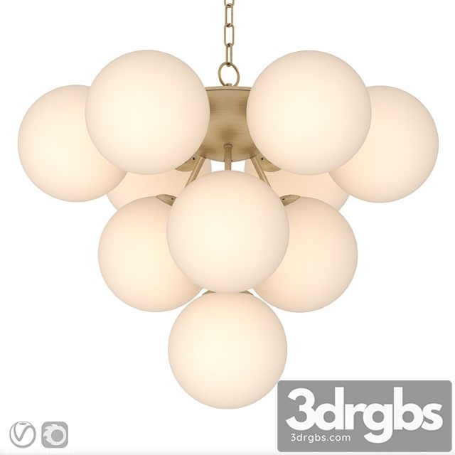 Eichholtz Chandelier Icaro 3dsmax Download - thumbnail 1