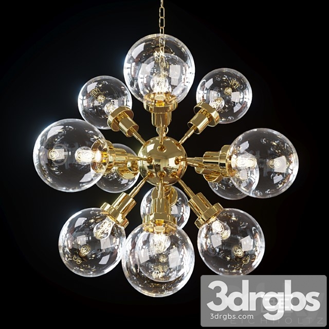 Eichholtz Chandelier Ludlow 3dsmax Download - thumbnail 1