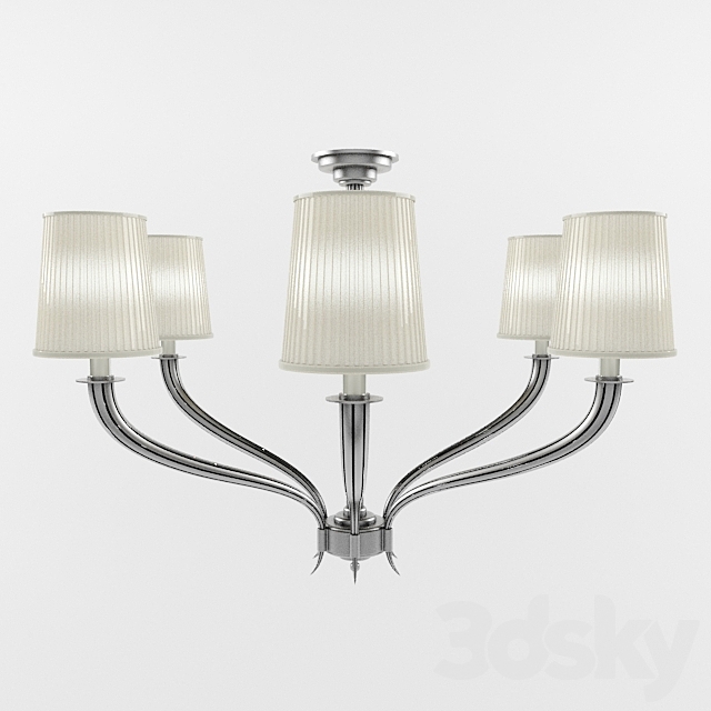 EICHHOLTZ chandelier mayflower 6 light 3DSMax File - thumbnail 1