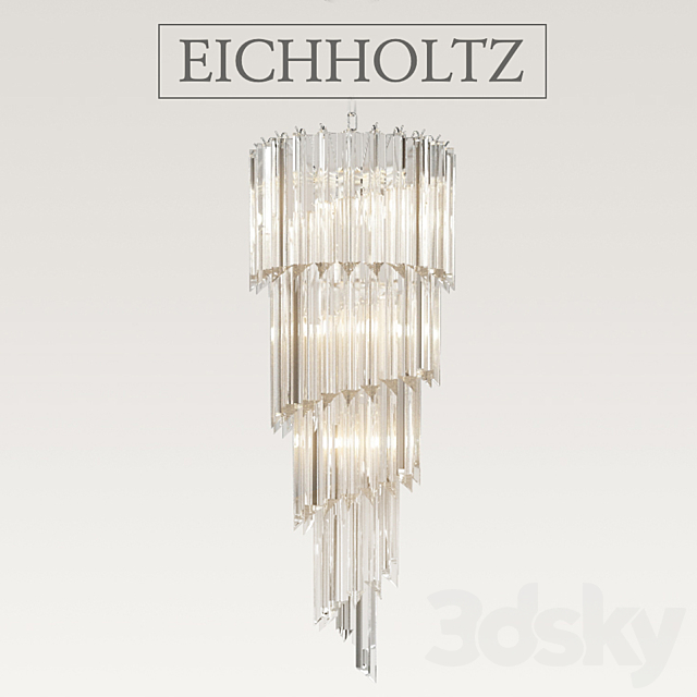 Eichholtz Chandelier Trapani 3DSMax File - thumbnail 1