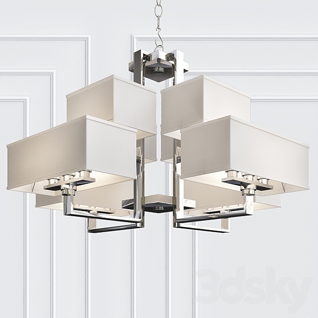 Eichholtz Furstenberg Chandelier 3DSMax File - thumbnail 1