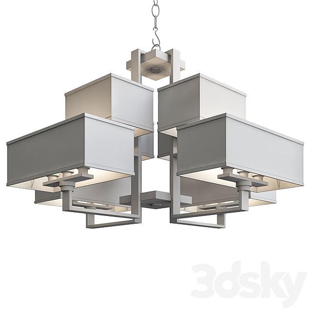 Eichholtz Furstenberg Chandelier 3DSMax File - thumbnail 3