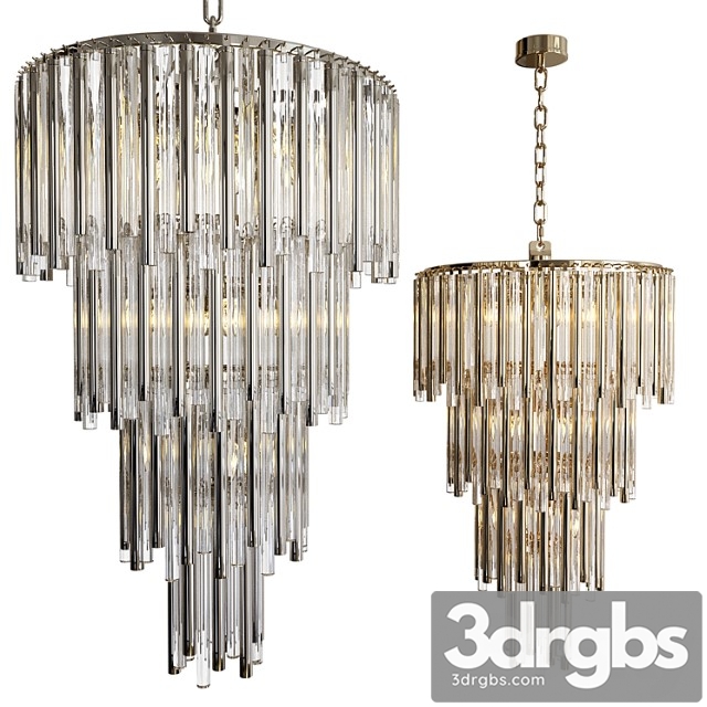 Eichholtz – gigi l chandelier 3dsmax Download - thumbnail 1