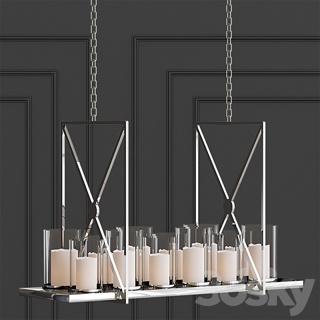 Eichholtz Summit Chandelier 3DSMax File - thumbnail 1