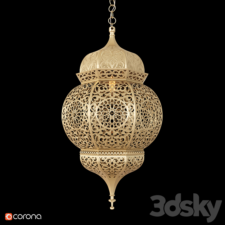 Eirqi Ceiling Pendant 3DS Max Model - thumbnail 2