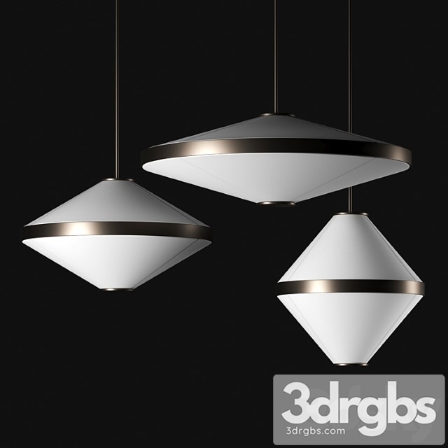 Eje Pendant Lamps by Holly Hunt 3dsmax Download - thumbnail 1