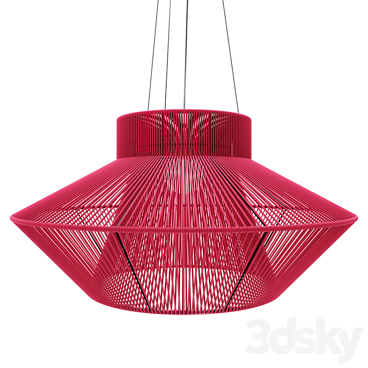 El Torrent Koord Pendant Light 3DS Max - thumbnail 1