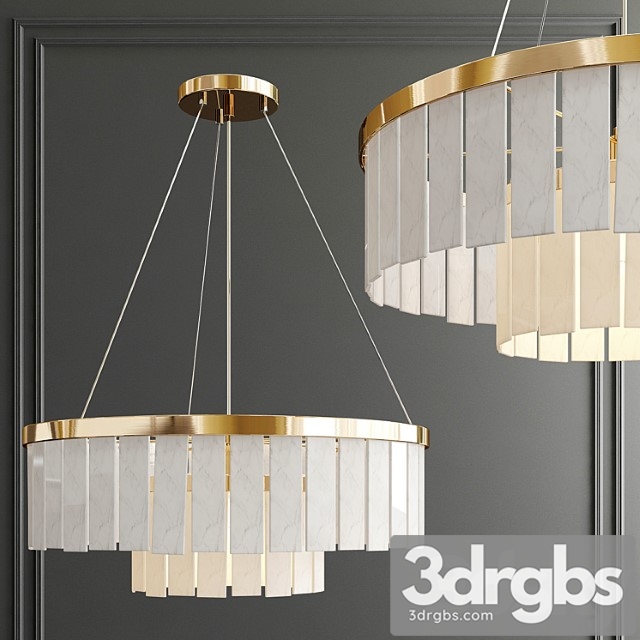 Elk orchestra chandelier 3dsmax Download - thumbnail 1