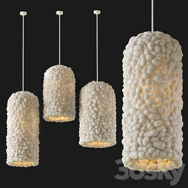 Elongated lamp by Helen Loom 3DSMax File - thumbnail 1