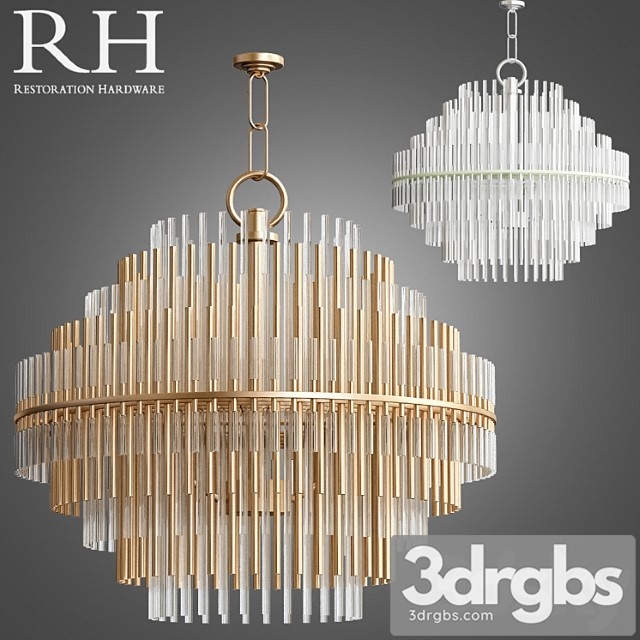 Emile Chandelier Collection Rh 3dsmax Download - thumbnail 1