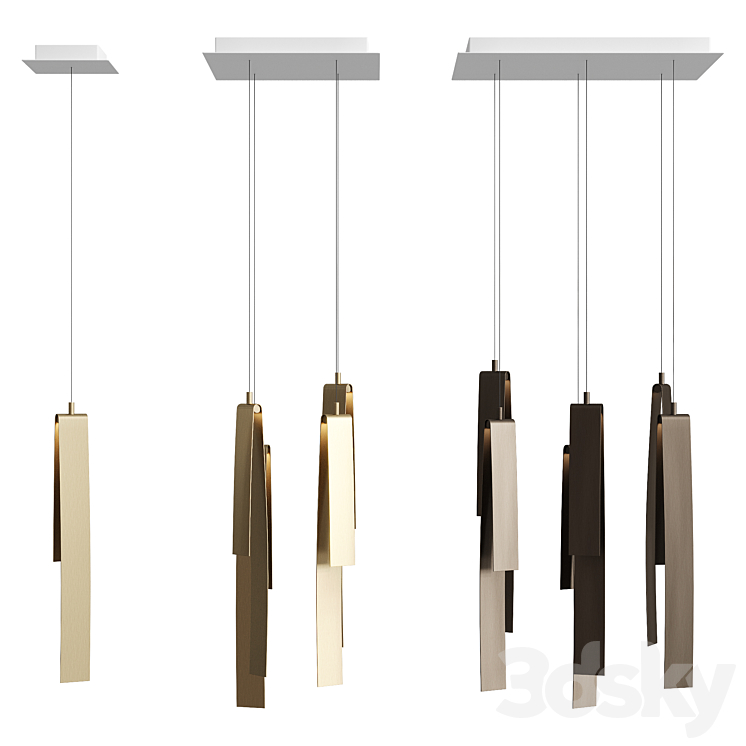 Emmemibili wind chime 3DS Max Model - thumbnail 2