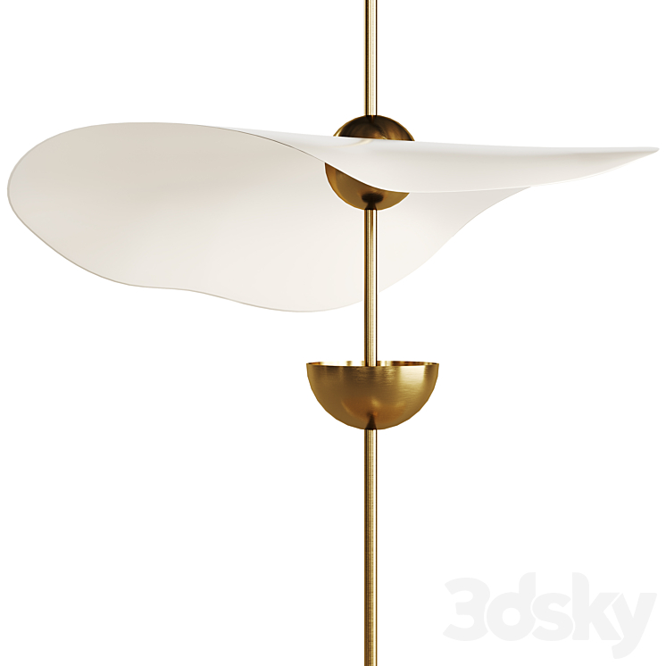 Envolée Double Pendant Light by Mydriaz 3DS Max Model - thumbnail 2