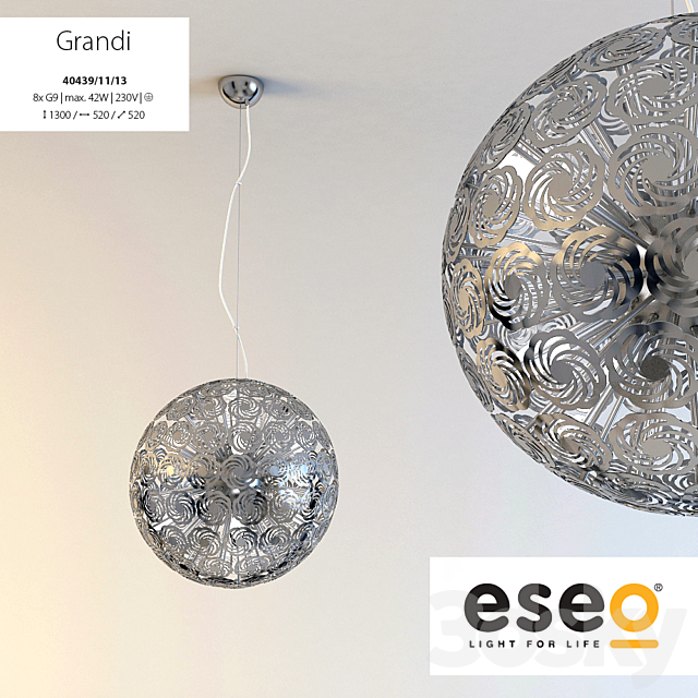 Eseo _ Gradini 3DS Max Model - thumbnail 1