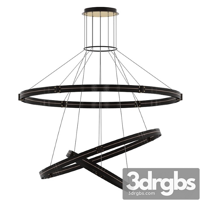 Eurofase admiral 3 tier led chandelier - thumbnail 1