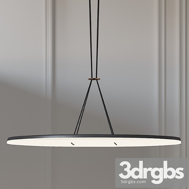 Exclusive button 90 led pendant light by lukas peet 3dsmax Download - thumbnail 1