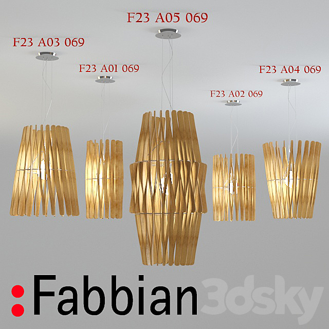 Fabbian Lights F23 Stick 3ds Max - thumbnail 1