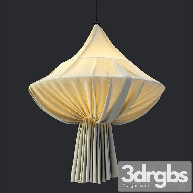 Fabric Chandelier 3dsmax Download - thumbnail 1