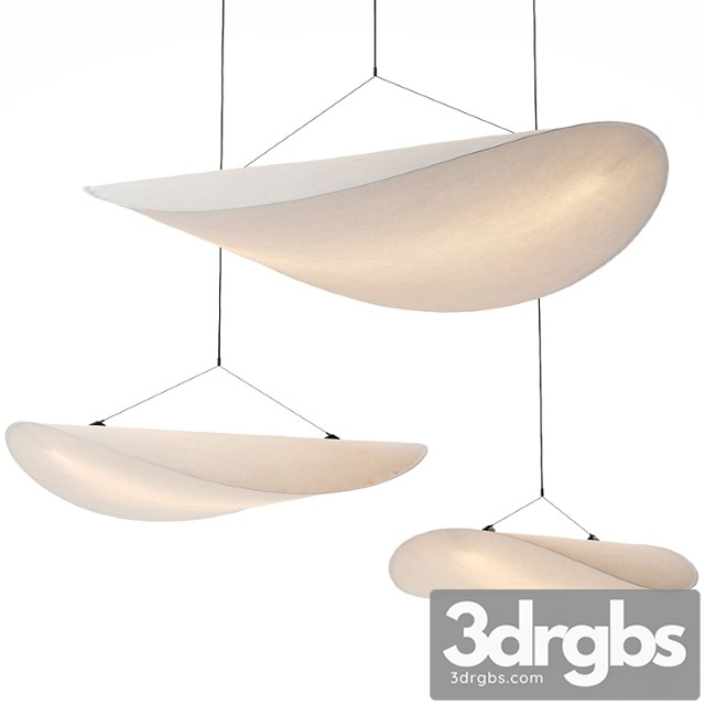 Fabric Tense Pendant Lamp option 02 - thumbnail 1