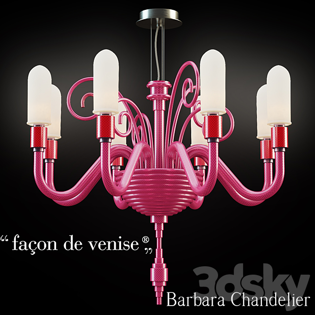 Facon de Venise. Barbara Chandelier 3DSMax File - thumbnail 1