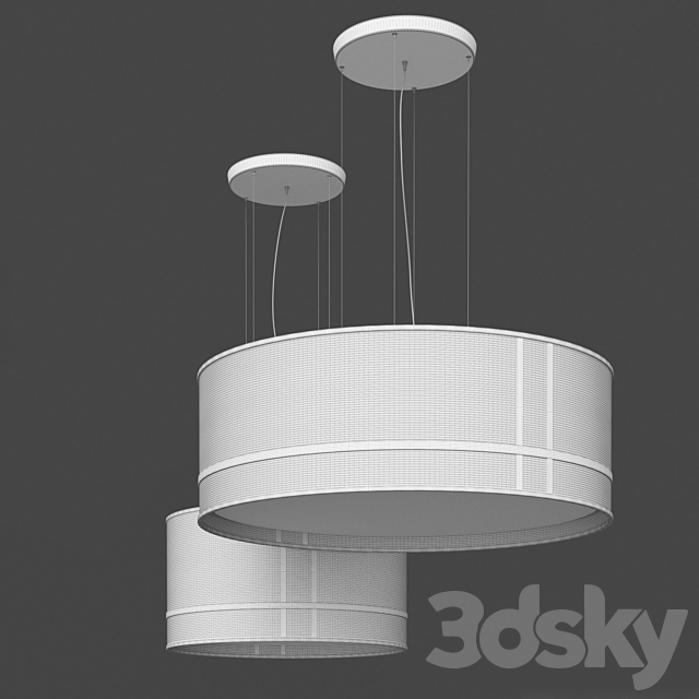 Fendi Casa Orione Suspension Lamps 3DSMax File - thumbnail 3