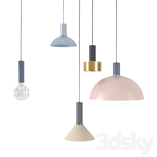 Ferm Living – Collect Lighting 3DS Max Model - thumbnail 2