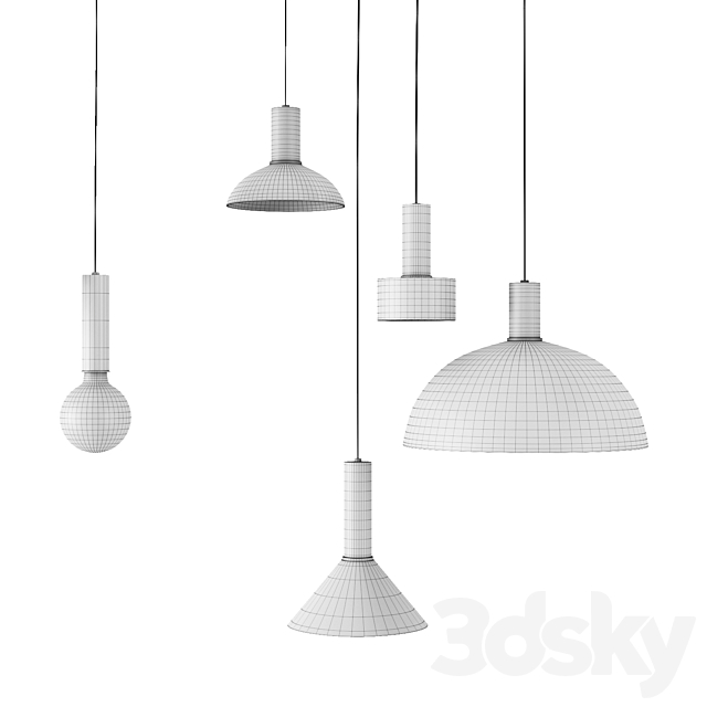 Ferm Living – Collect Lighting 3DS Max Model - thumbnail 3